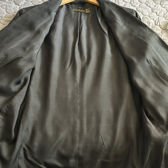 Donna Karan New York vintage blazer 100% linen 100% silk ** - Picture 6 of 13
